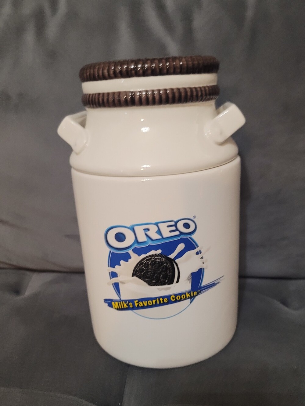 Oreo Vintage Milk Jug Cookie Jar